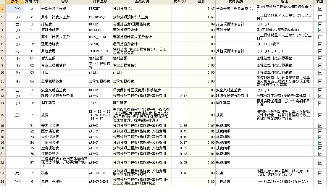 黑龙江省社保费、住房公积金、建安综合税率-
